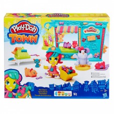 Игровой набор Play-Doh Город "Магазинчик домашных питомцев"