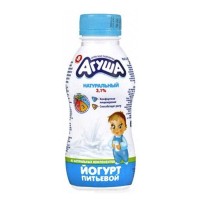 Йогурт питьевой "Агуша" Натуральный 3,1% 200гр