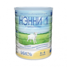 Молочная смесь НЭННИ 1 с пребиотиками на основе козьего молока 400 гр