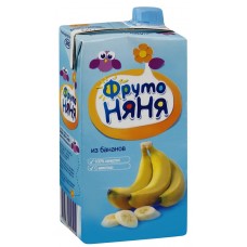 ФруттоНяНя - нектар банан с мякотью 0,5л